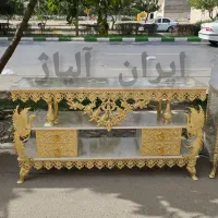 کمدلباس برنجی آلیاژی ست جهیزیه برنزی کنارسالنی|جاکفشی، کمد، دراور|مشهد, حسین‌آباد|دیوار