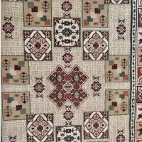 گلیم ماشینی کویر یزد یک در یک و نیم در حد نو|گلیم، جاجیم، گبه|بجنورد, |دیوار