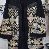 مانتو مخمل سنتی