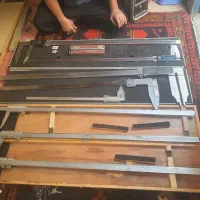 ۹ عدد کولیس بزرگ ۱ متری صنعتی|ابزارآلات|قم, قلعه صدری|دیوار