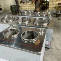 آش و حلیم اجاق  سینک  کابینت استیل همزن میز|کافی‌شاپ و رستوران|خمینی‌شهر, |دیوار