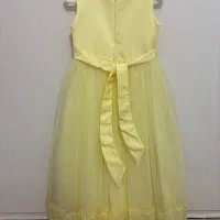 پیرهن عروس بچگانه لیمویی|لباس|اراک, |دیوار