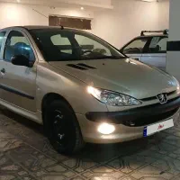 206 تیپ 2مدل 1384 درحد و مرتب ...