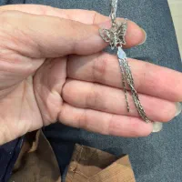 گوشواره نقره باابکاری رادیوم