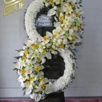 تاج گل تسلیت و تبریک ، مزار ختم افتتاحیه نمایشگاهی