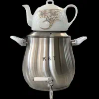 کتری استیل ضخیم و ضدزنگ M.R.S حک شده/کتری بزرگ|قوری، کتری، قهوه‌ساز دستی|مشهد, رسالت|دیوار