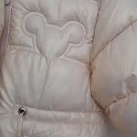 کاپشن دخترانه،درحدنو،گلبهی روشن،برای سایز۳۶الی۳۸