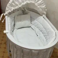 گهواره چوبی|تخت و صندلی بچه|خورموج, |دیوار