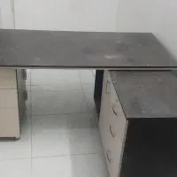 میز اداری ال قابل تعقیر حالت