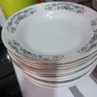 دودست بشقاب غداخوری چینی