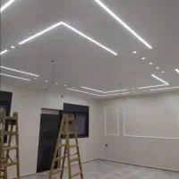 سقف کاذب کناف پی وی سی دیوار پوش تایل60در60|خدمات پیشه و مهارت|کرمانشاه, |دیوار