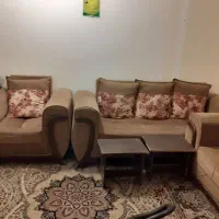 یک دست مبلمان ۶نفره تمیزوبدون شکستگی|مبلمان خانگی و میز عسلی|اهواز, فولادشهر|دیوار