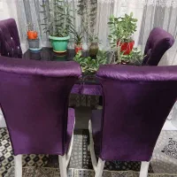 میزناهارخوری۴نفره.قیمت۳میلیون تومان.|میز و صندلی غذاخوری|آبیک, |دیوار