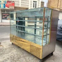 یخچال معکبی نما طلایی درحد نو نو