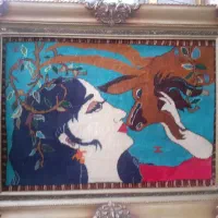 تابلو فرش دستبافت|تابلو فرش|الوند, |دیوار