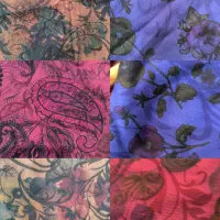 پارچه ابریشم|لباس|سراوان, |دیوار