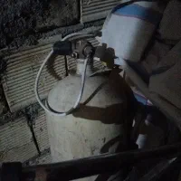 دو عدد کپسول گاز سی ان جی با والف