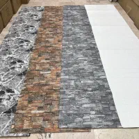 دیوارپوش رولی پشت چسبدار ۴ مدل