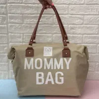 ساک سیسمونی مامی بگ دو رنگ کرم و سورمه ای