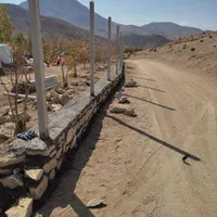 فنس کشی باغبانی پایه فنس .فنس دیوار چینی چاله کن