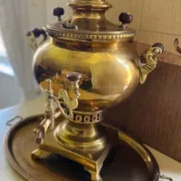 سماور زغالی اصل روسی