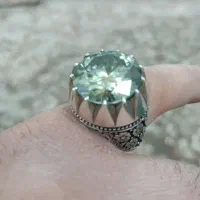 انگشتر موزنایت دستساز