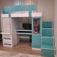 تخت خواب میز کار|تخت و سرویس خواب|هشتگرد, شهرک ولیعصر (مصلی)|دیوار