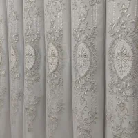 فروش پرده خامه دوزی شده با کتیبه|پرده، رانر، رومیزی|آستانه اشرفیه, |دیوار