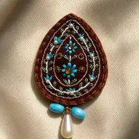 سوزن دوزی مدرن(همکاری با آرت مزون و مغازه دار)
