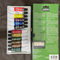 رنگ اکریلیک پ ب او ۱۲ رنگ Pebeo Studio Acrylics