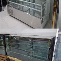 یخچال مکعبی و ویترین خشک مکعبی ۲ متری مشابه نو