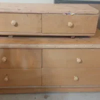 کمد با ۶ کشو قسمت کفش پوسیده است