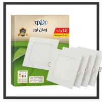 فروش پنل توکار ۱۲ و۹ وات مهتابی