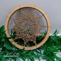 دیوارکوب(ماندالا)قلاب بافی|صنایع دستی و سایر لوازم تزئینی|کاشمر, |دیوار