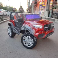 ماشین شارژی جیپ لاستیک ژله ای