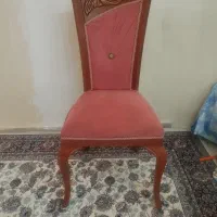 چهار عدد صندلی چوبی