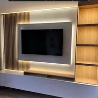تیوی وال ترمووال ماربلشیت تی وی وال tv wall|خدمات پیشه و مهارت|بابل, |دیوار