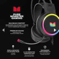هدست Monster RGB Headset