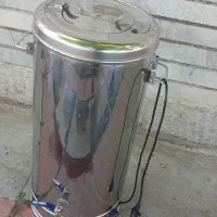 سماوربرقی ۲۰لیتری استیل باپایه