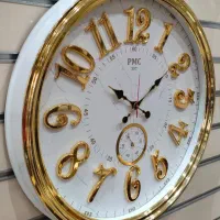 ساعت دیواری دو موتوره 307 PMC طلایی|ساعت دیواری و تزئینی|بندر انزلی, کارآموزی|دیوار