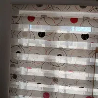 پرده زبرا|پرده، رانر، رومیزی|میانه, |دیوار