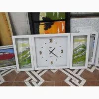 تولیدی انواع ساعت دیواری رومیزی در سایزهای مختلف..|ساعت دیواری و تزئینی|لردگان, |دیوار