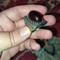 انگشتر کلکسیونی زیبای عقیق