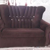 مبل ۷نفره قهوه ای سالم