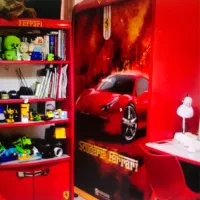 سرویس تخت و‌کمد و کتابخانه و میز تحریر ماشین