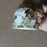 قهوه خوری و فنجان انتیک و قدیمی