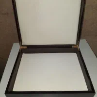 جعبه چوبی با محل چاپ