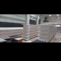 قفسه با کفه پیچ و مهره/قفسه خواربار فروشی|فروشگاه و مغازه|پاکدشت, کبودگنبد|دیوار