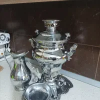 سماور با وسایل در حد نو