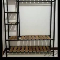 جاوار  رخت بند اویز رگال قفسه چوبکار دار 35|بندرخت و رخت‌آویز|تهران, نعمت‌آباد|دیوار